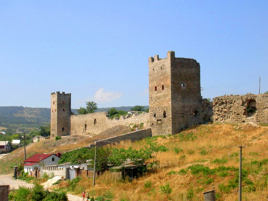 Генуэзская крепость, Феодосия, Крым, Украина, Европа